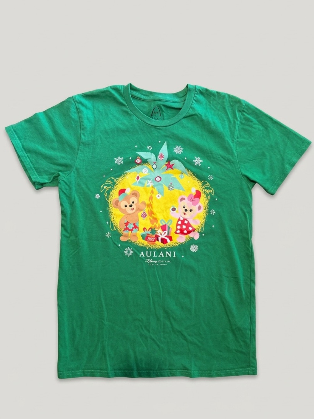Disney Aulani Christmas 2023 T Shirt Duffy ShellieMay Medium EUC